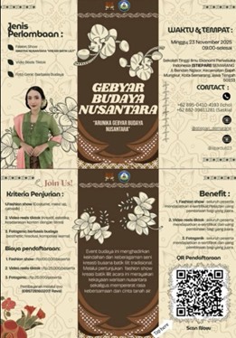 Gebyar Budaya Nusantara 2025 Siap Digelar di STIEPARI Semarang