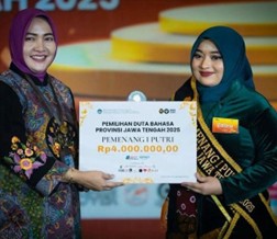 Maulida Zahra, Duta Bahasa Jawa Tengah yang Menghidupkan Kembali Semangat Literasi Daerah