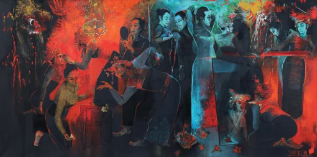 “Tri Hita Karana”: Harmoni yang Berdenyut dalam Karya Sunaryo di Balai Lelang Global Auction