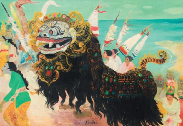 Melasti: Karya Hendra Gunawan yang Memancarkan Roh Tradisi dalam Lelang Global