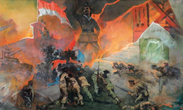Goresan Kuas Bertajuk Perjuangan: Lukisan Basoeki Abdullah yang Menggetarkan Spirit Kemerdekaan di Balai Lelang Dunia