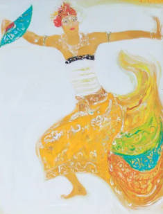 Kebyar Dancer Karya Srihadi Soedarsono Menjadi Primadona Global Auction di Tahun 2025