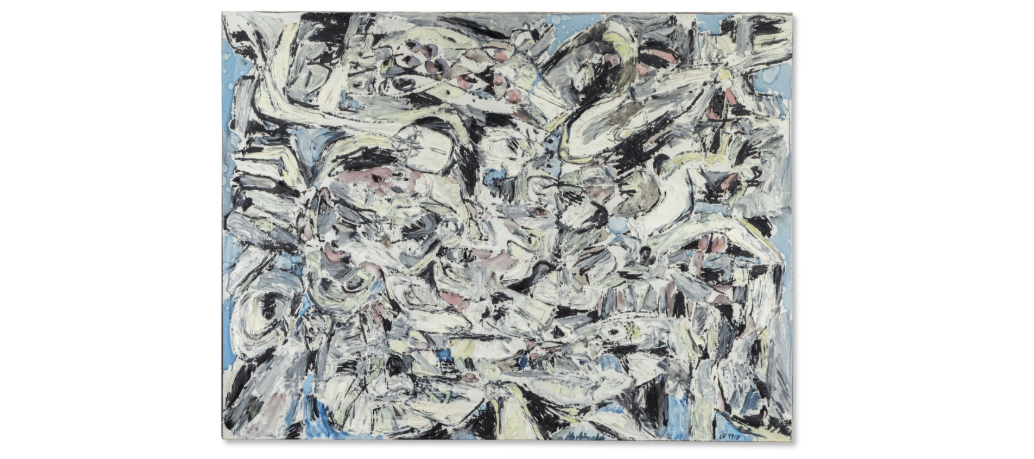 Le futur antérieur oleh Pierre Alechinsky jadi Mahakarya dengan Estimasi Harga yang Tinggi