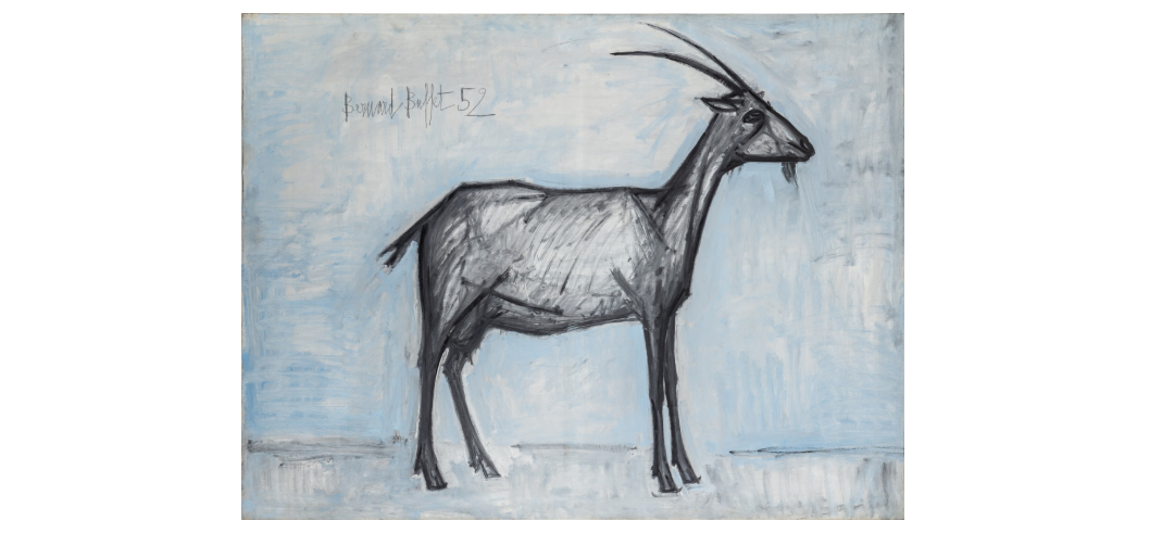 Pesona Tragis di Balik Kanvas: La Chèvre Bernard Buffet Tembus Lelang Bergengsi