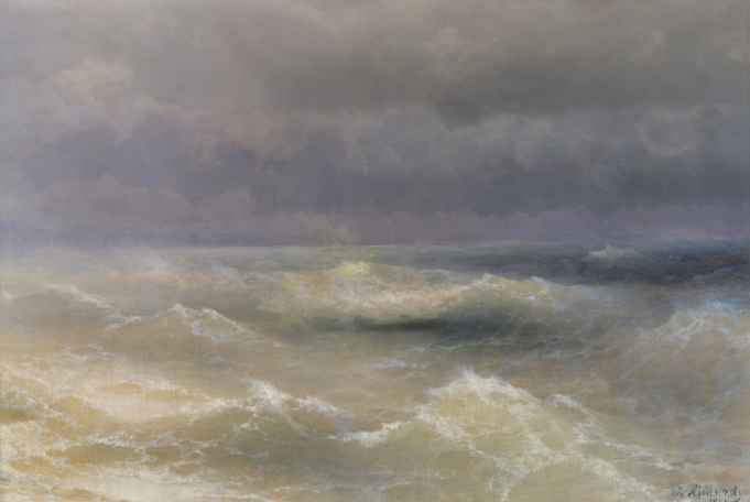 Heavy Seas karya Aivazovsky: Amukan Samudra Abadi di Panggung Sotheby’s