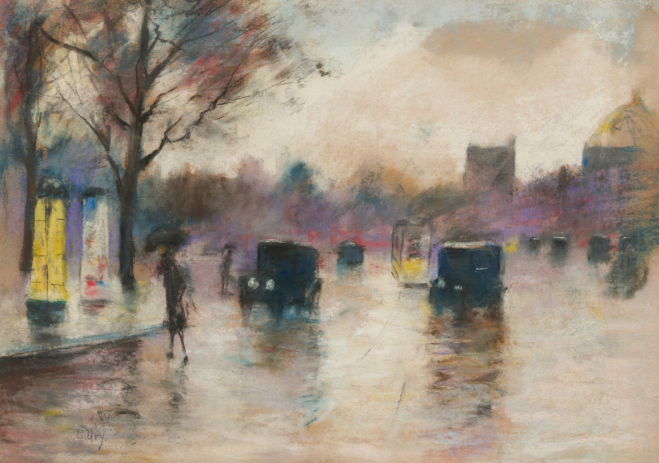 Pastel Senyap Bernilai Fantastis: Karya Lesser Ury dan Gairah Lelang Selangit di Sotheby’s
