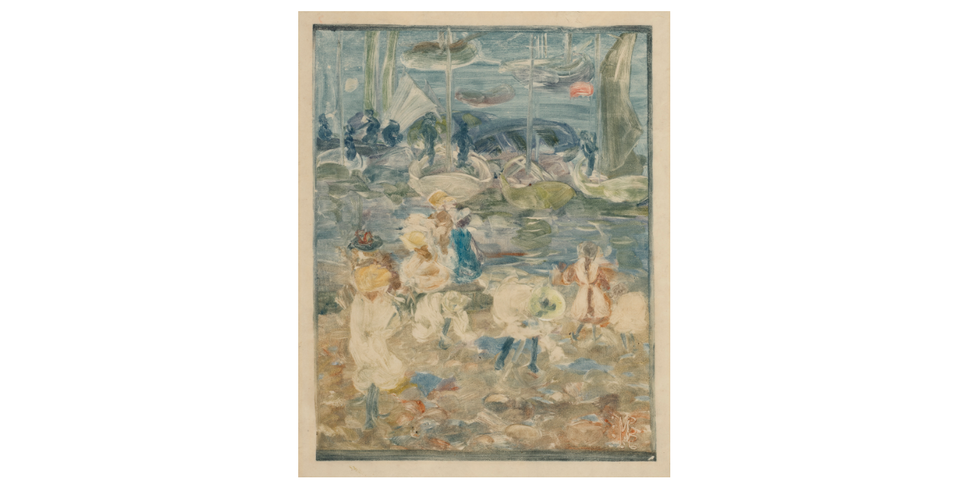 Monotype Berwarna yang Diburu Kolektor: Karya Maurice Prendergast Tampil Mewah di Balai Lelang Christie’s