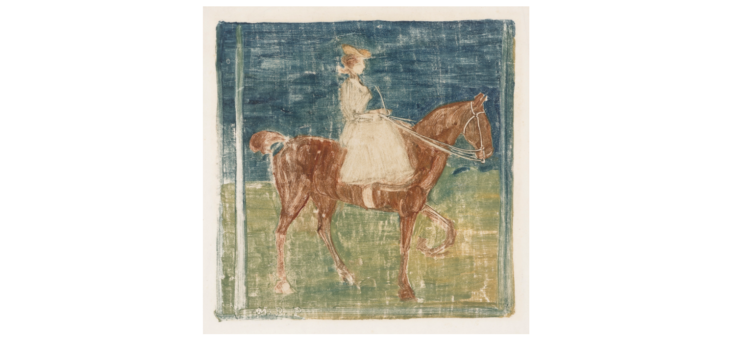 Perempuan Berkuda Karya Prendergast Siap Dilelang di Christie’s, Estimasi Tembus Rp800 Juta