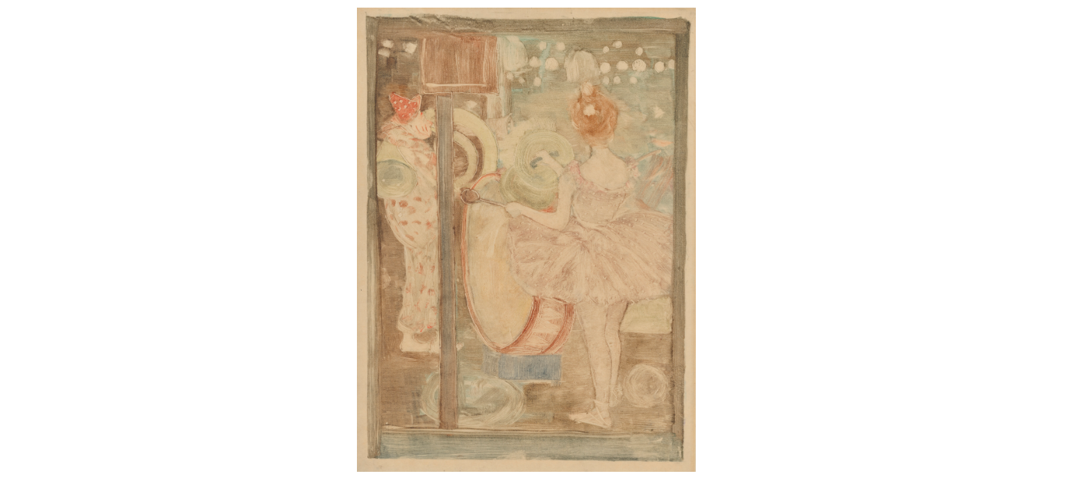 Riuh Sirkus Paris Karya Prendergast Hadir di Christie’s, Estimasi Capai USD 60.000
