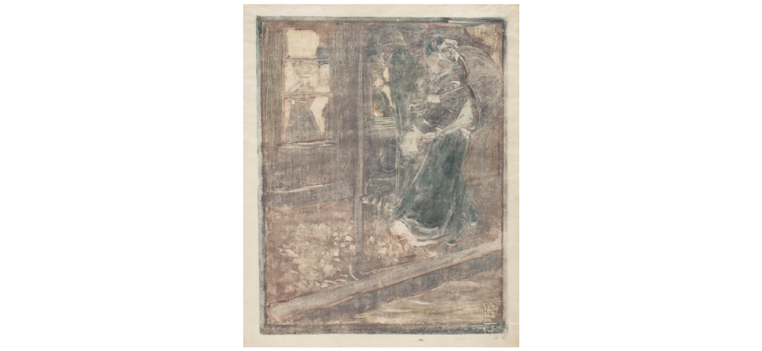 Cahaya Sunyi Prendergast: Monotype Lighted Window Dilepas Christie’s