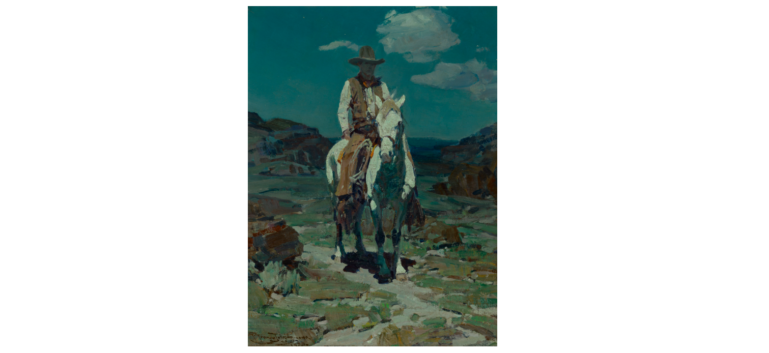 Dari Kanvas Sunyi ke Palu Lelang: Wyoming Night Herder di Christie’s