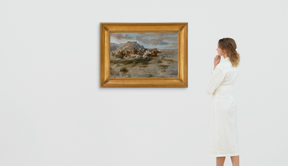 Dari Kanvas ke Palu Lelang: Indian Attack dan Daya Tarik Abadi Charles Marion Russell di Christie’s