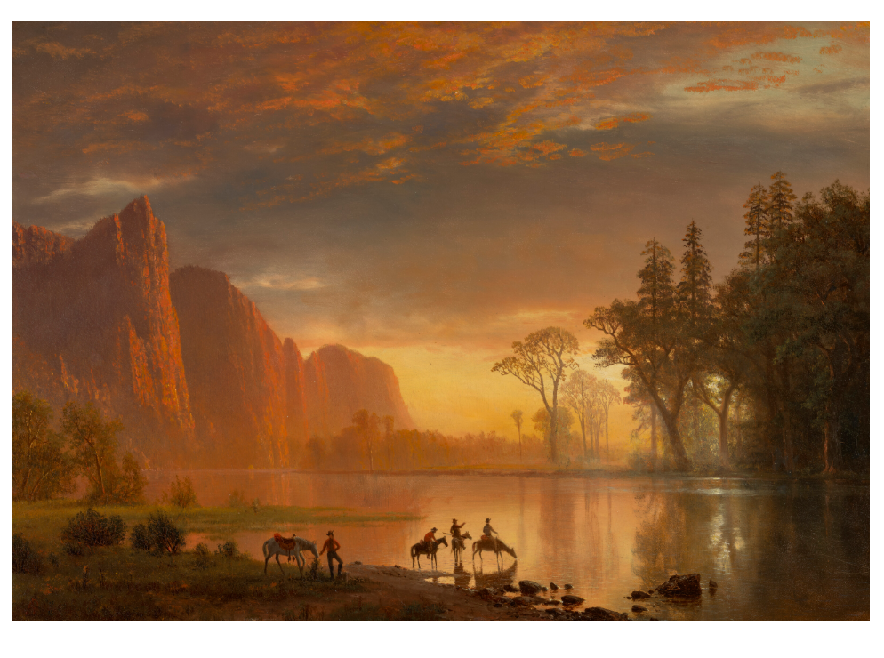 Senja Abadi di Yosemite: Albert Bierstadt dan Romantika Alam Amerika