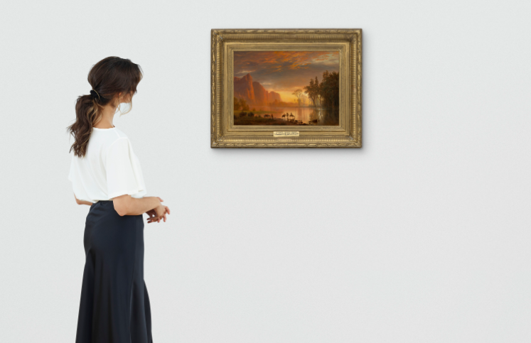 Ketika Cahaya Senja Bernilai Jutaan: Karya Bierstadt di Panggung Lelang Christie’s
