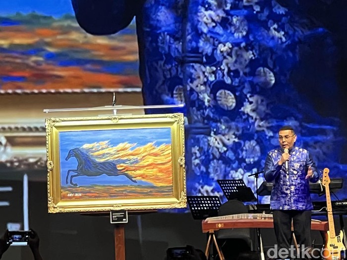 Lukisan Karya SBY Terjual Rp6,5 Miliar dalam Perayaan Imlek Partai Demokrat 2026