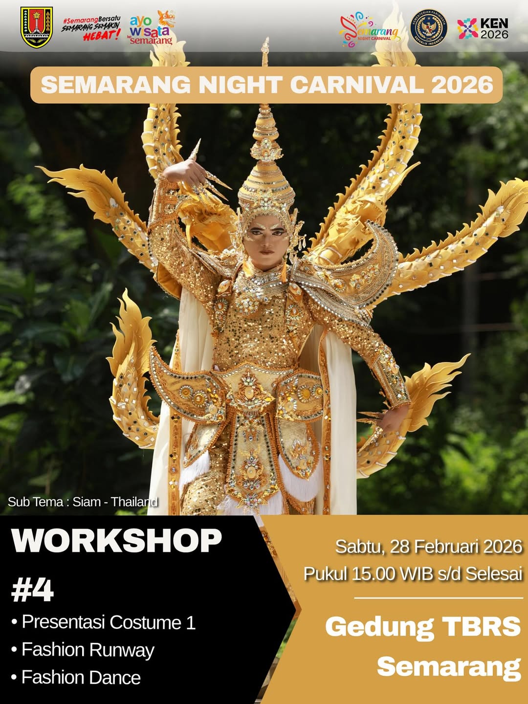 Workshop Semarang Night Carnival 2026 Digelar 28 Februari di TBRS