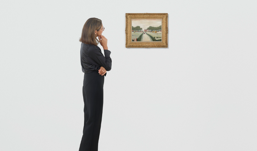 Lukisan “Lancashire Farm” Karya L.S. Lowry Akan Dilelang di Christie’s