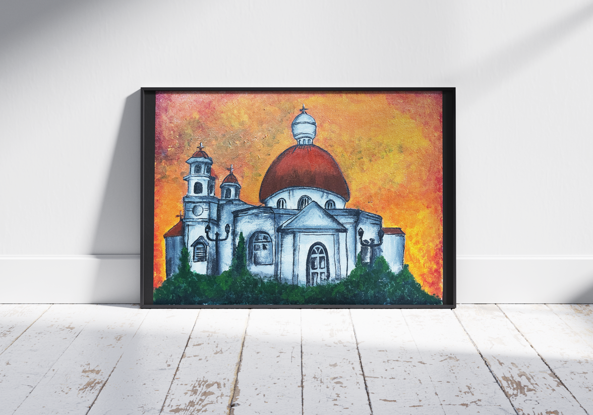 Potret Semarang dalam Sapuan Warna Hangat