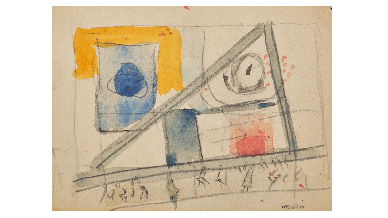 Harmoni Cahaya dan Garis: Menelusuri Makna "From the Bridge" Karya John Marin