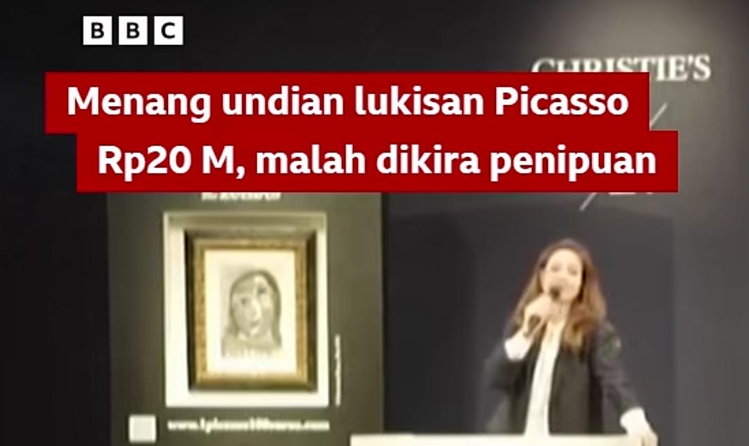 Keberuntungan dalam Dunia Seni: Menang Undian Picasso Senilai Rp20 Miliar dengan Modal Rp2 Juta